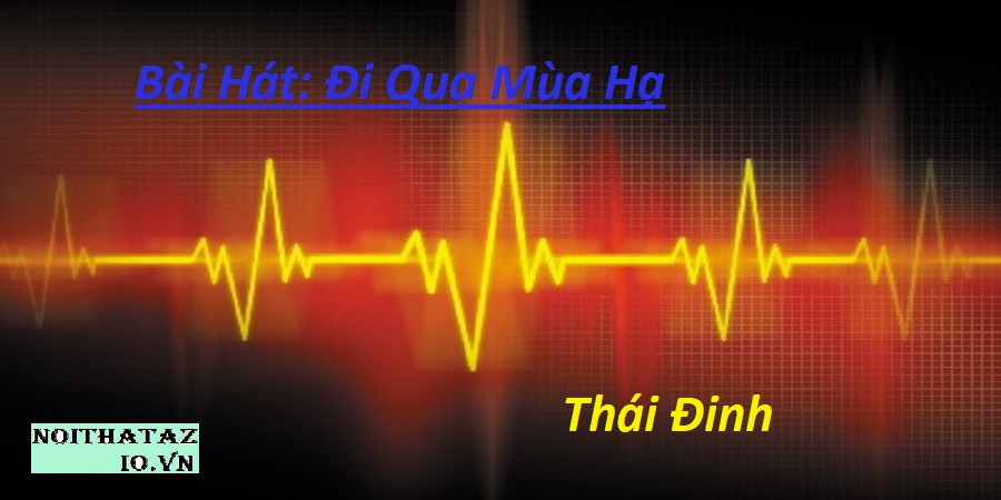 Lời bài hát 'Đi Qua Mùa Hạ' – Thái Đinh