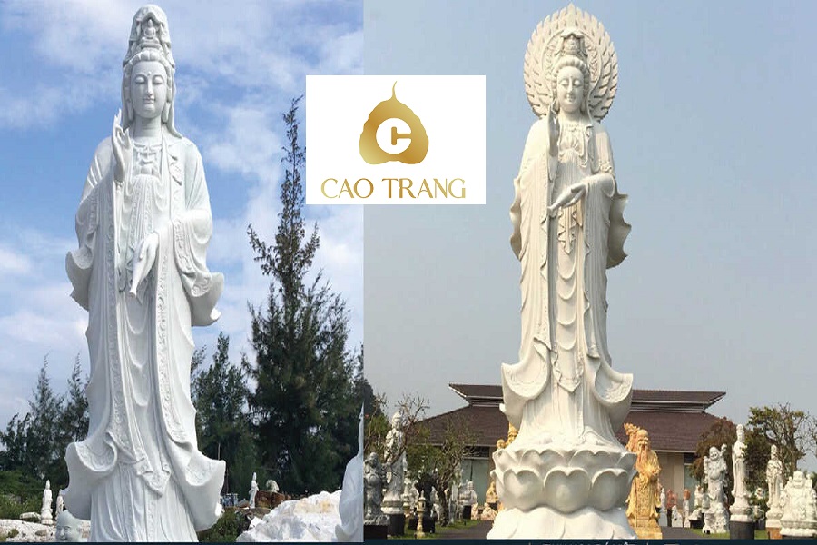 Bán Tượng Quan Âm Bằng Đá Thừa Thiên Huế