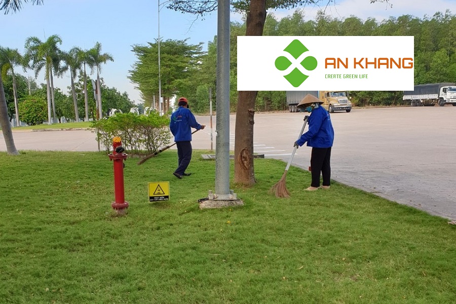 Chăm Sóc Cảnh Quan Tại KCN Bình Dương