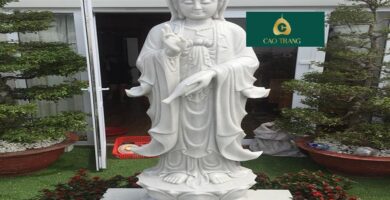 Tìm Hiểu Tượng Quan Âm Bằng Đá Giá Bao Nhieu?