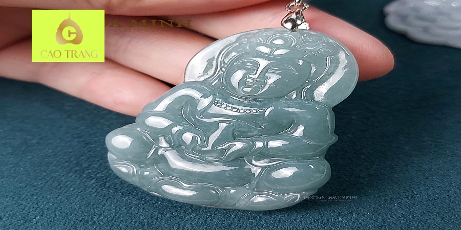 Tượng Phật Quan Âm Bằng Đá Cẩm Thạch Đà Nẵng
