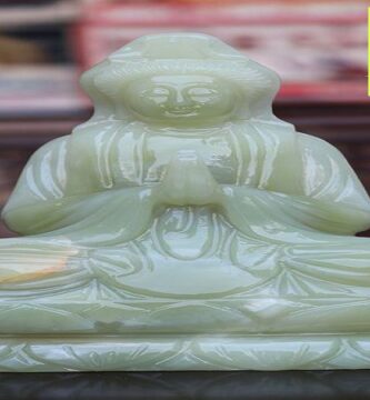 Tượng Quan Âm Bằng Đá Non Nước