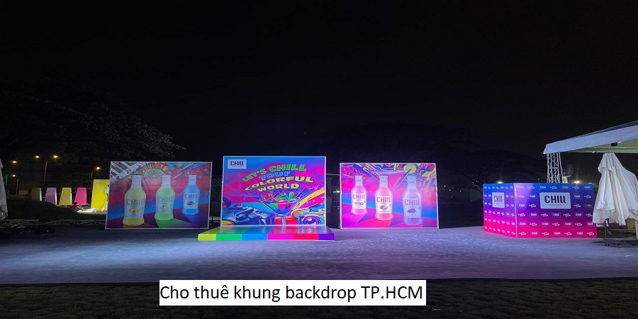 Cho thuê khung backdrop TP.HCM