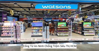 Cổng Từ An Ninh Chống Trộm Siêu Thị HCM