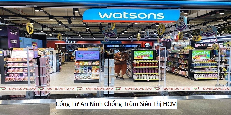 Cổng Từ An Ninh Chống Trộm Siêu Thị HCM