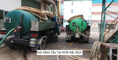 Hút Hầm Cầu Tại KCN Hắc Dịch