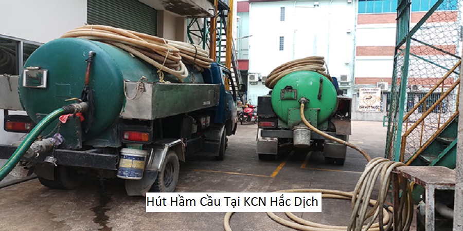 Hút Hầm Cầu Tại KCN Hắc Dịch