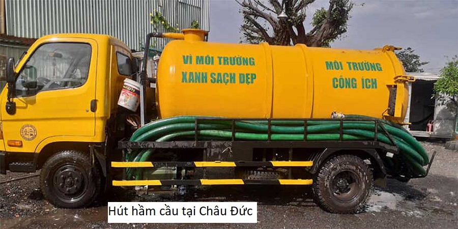 Hút hầm cầu tại Châu Đức