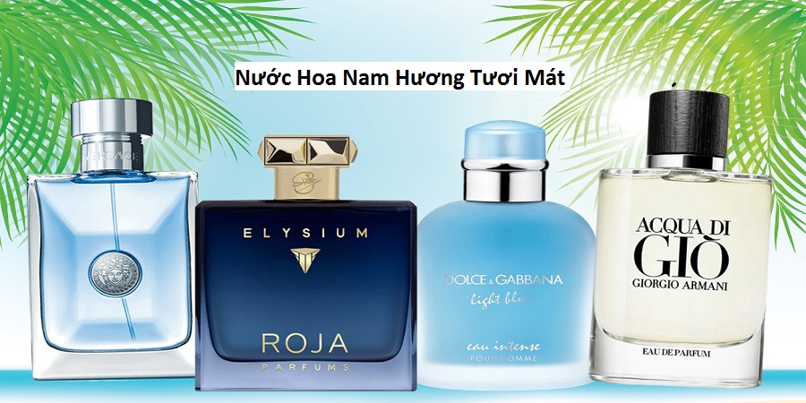 Nước Hoa Nam Hương Tươi Mát