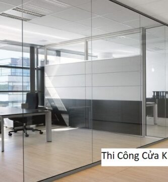 Thi Công Cửa Kính Văn Phòng